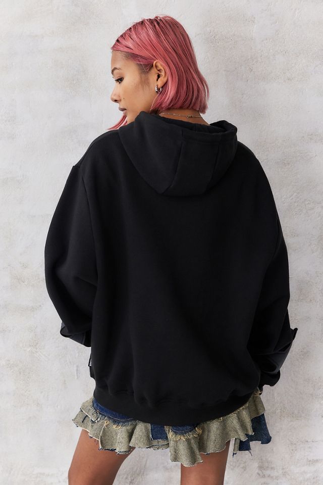 Sweat à capuche noir Celeste Star Minga London #3