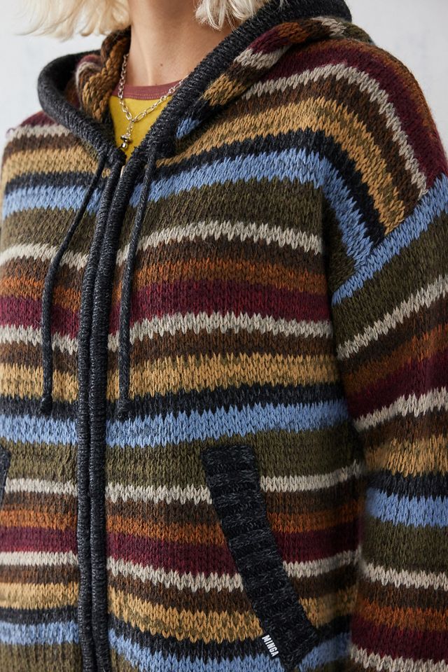 Minga London Cardigan in maglia Aya con zip #2