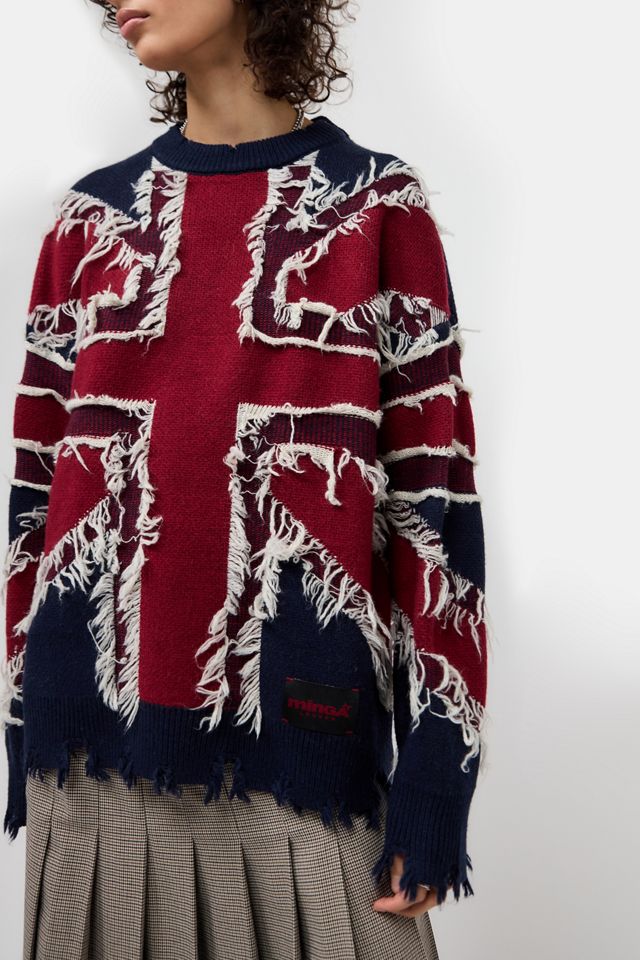 Minga London Union Flag Distressed Jumper #6