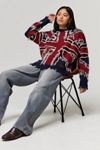 Minga London Union Flag Distressed Jumper