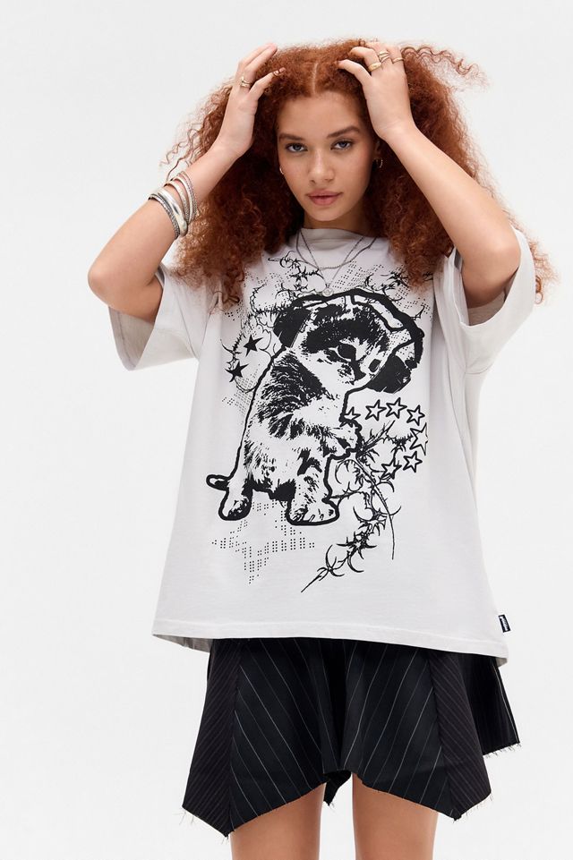 T-shirt surdimensionné Minga London Cat #2