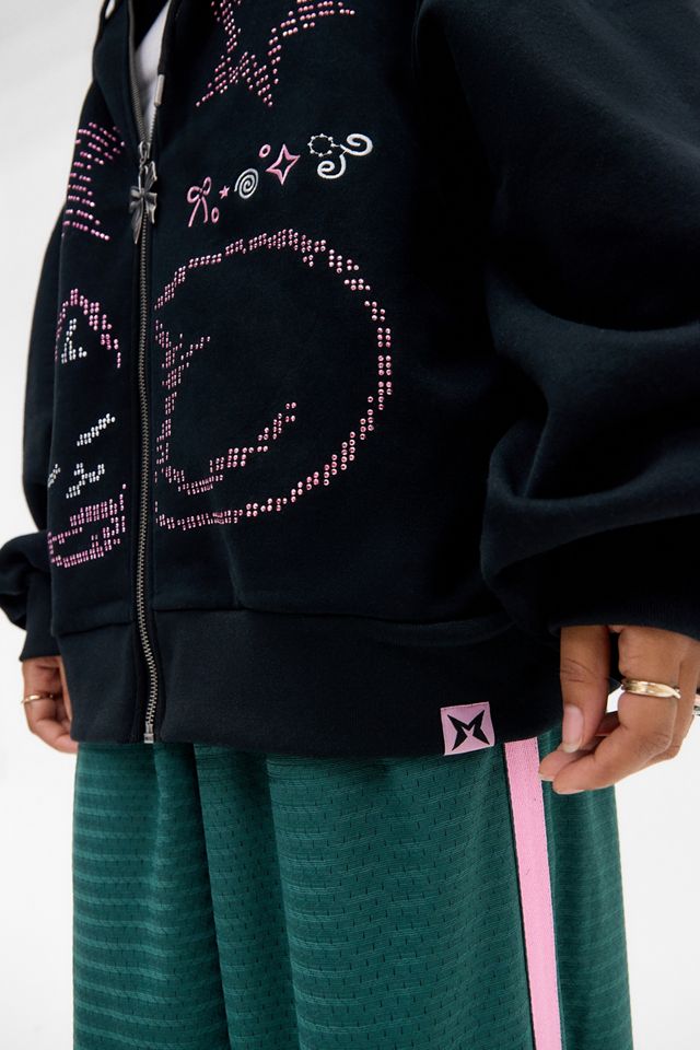 Sudadera con Capucha Minga London Purrfection Cat con Tachuelas #4