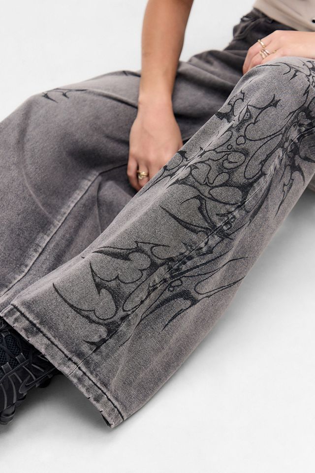 Jeans graphiques Minga London Blaze #3