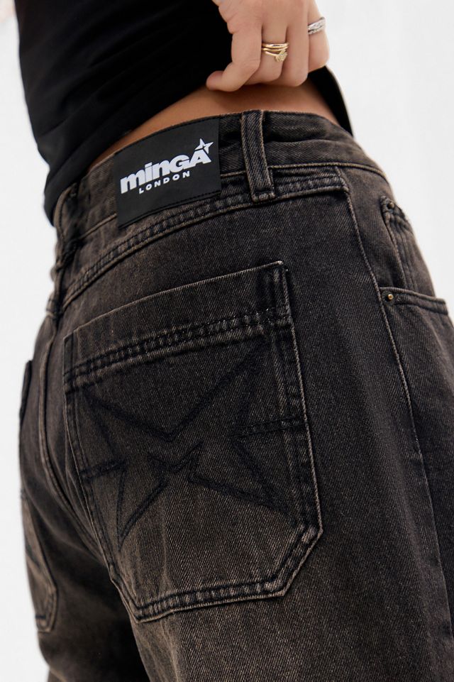 Minga London Cross Patch Baggy Jeans #3