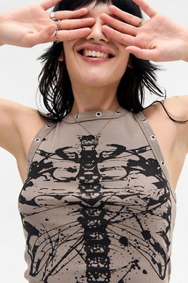Minga London Skeleton Tank Top
