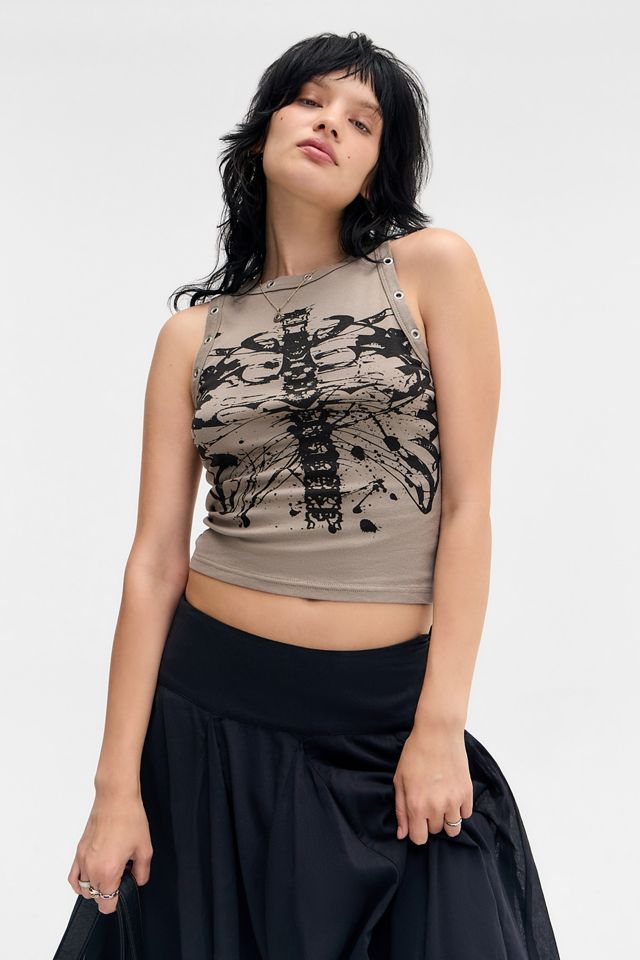 Minga London Skeleton Tank Top #1