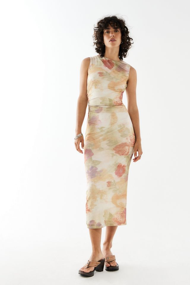 Kiss The Sky Bloom Mesh Dress