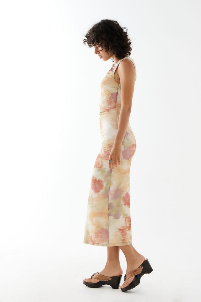 Kiss The Sky Bloom Mesh Dress #1