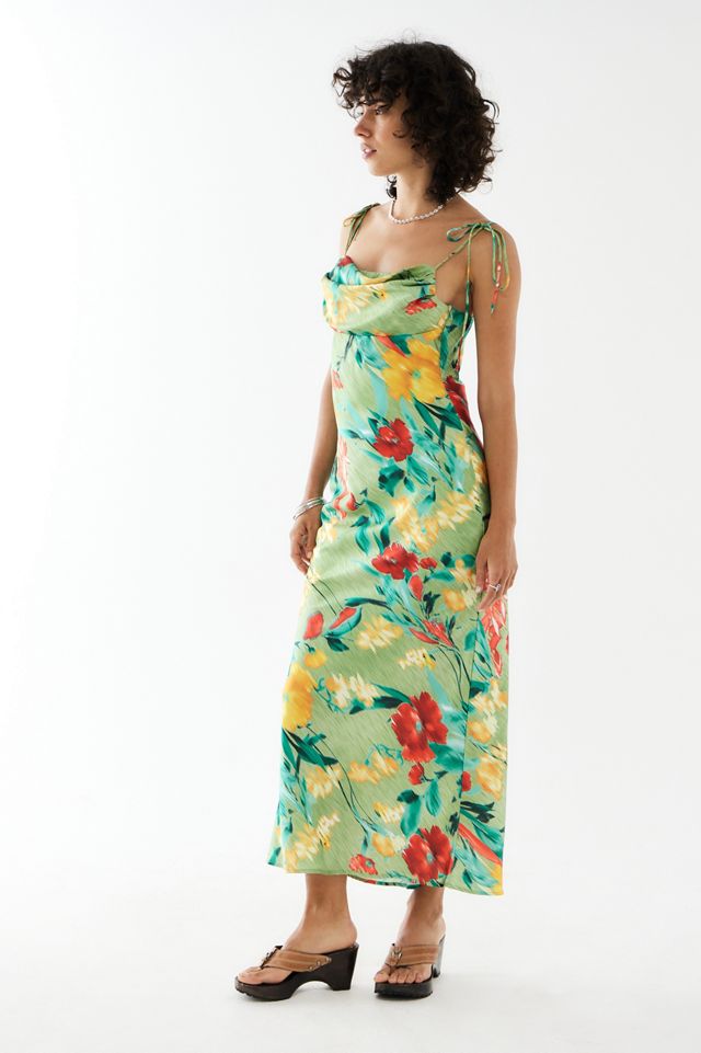 Kiss The Sky Bias Cut Maxi Dress #3