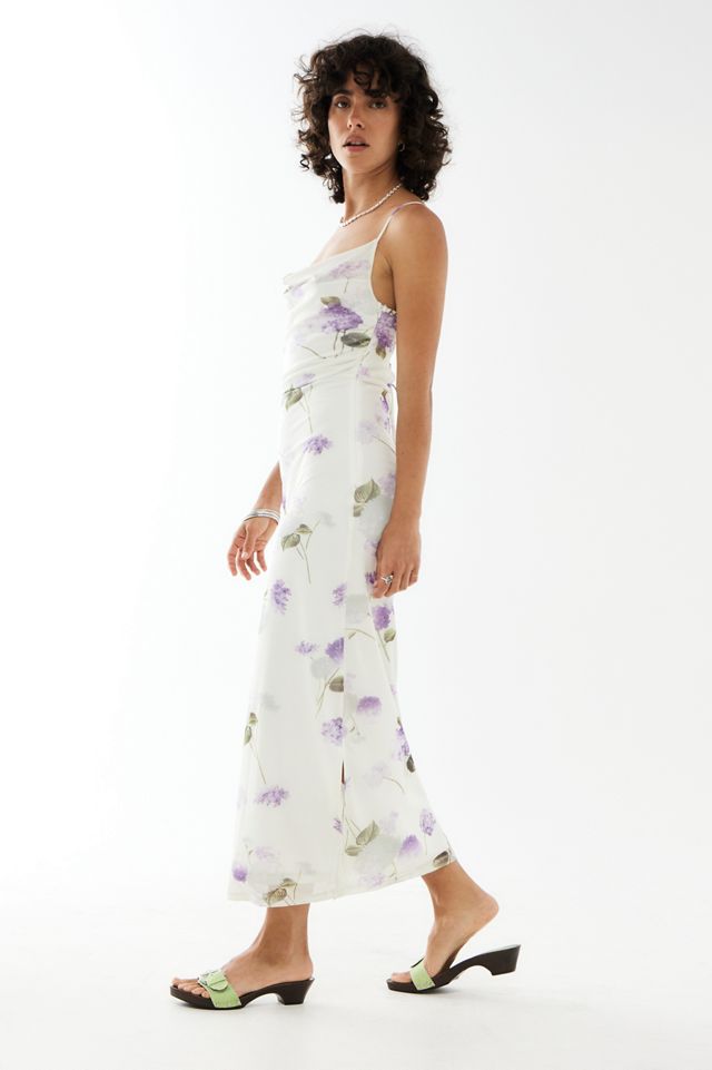 Kiss The Sky White Floral Maxi Dress #2