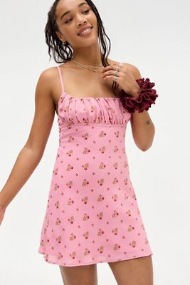 Kiss The Sky UO Exclusive Mulberry Dress