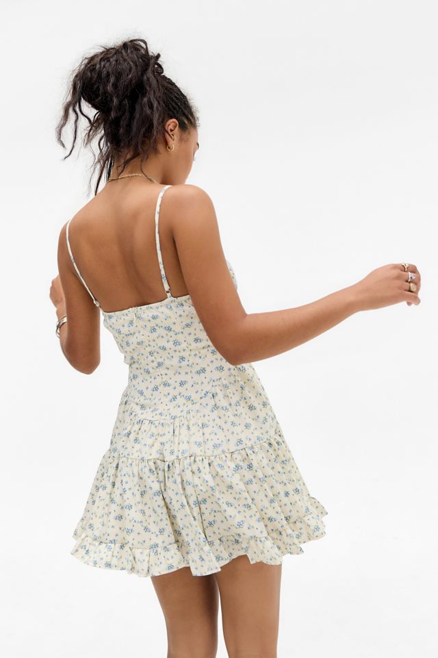 Kiss The Sky Vestido Mini Villa UO Exclusivo #3