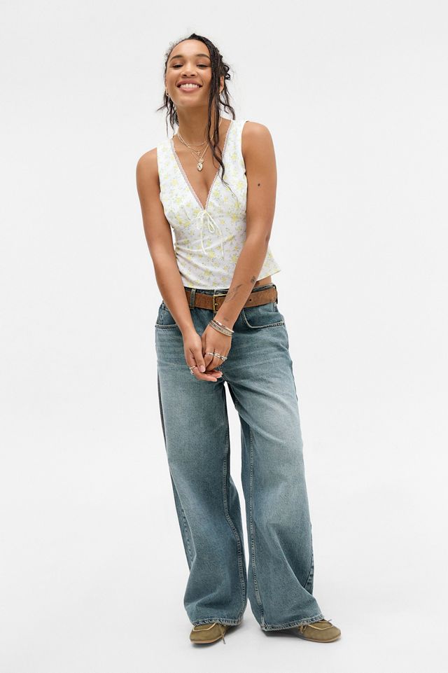 Kiss The Sky UO Exclusive Chai Tie Top #1
