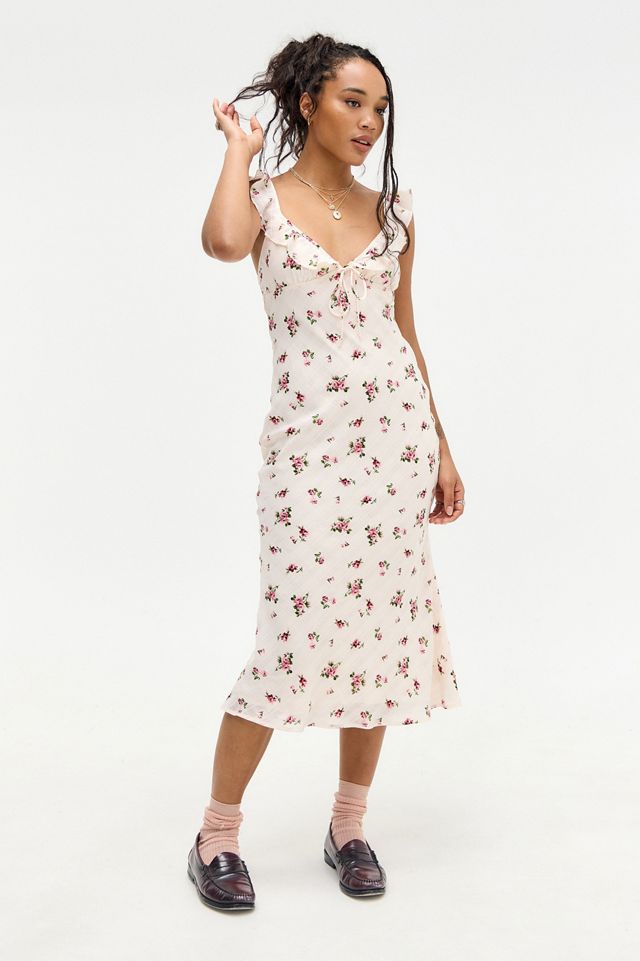 Love Triangle Belle Bias Midi Dress #1