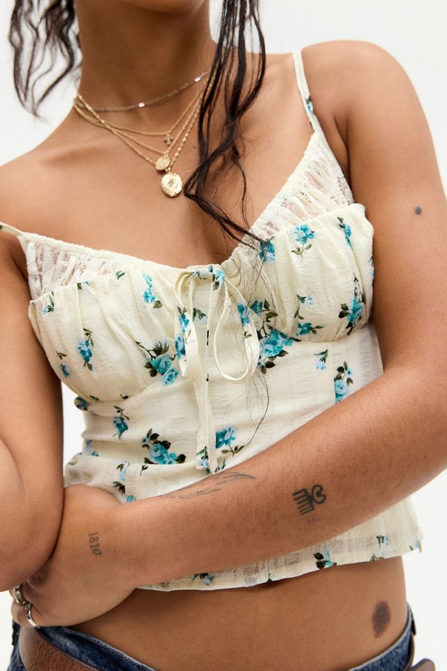 Love Triangle Mon Armour Print Bodice #2