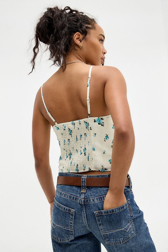 Love Triangle Mon Armour Print Bodice #3