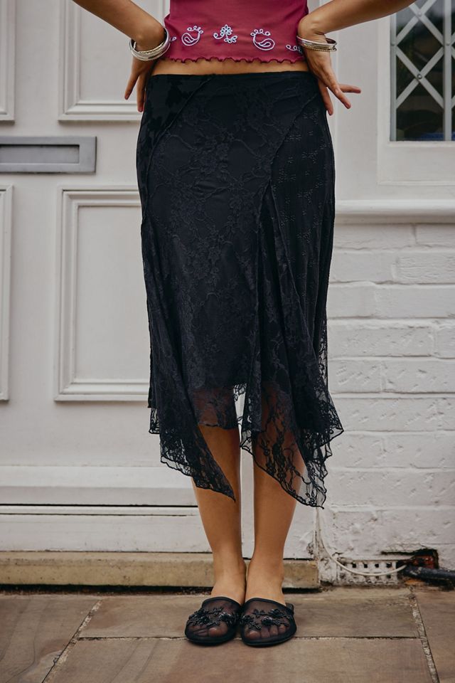 Falda midi cortada Marais Kiss The Sky #1