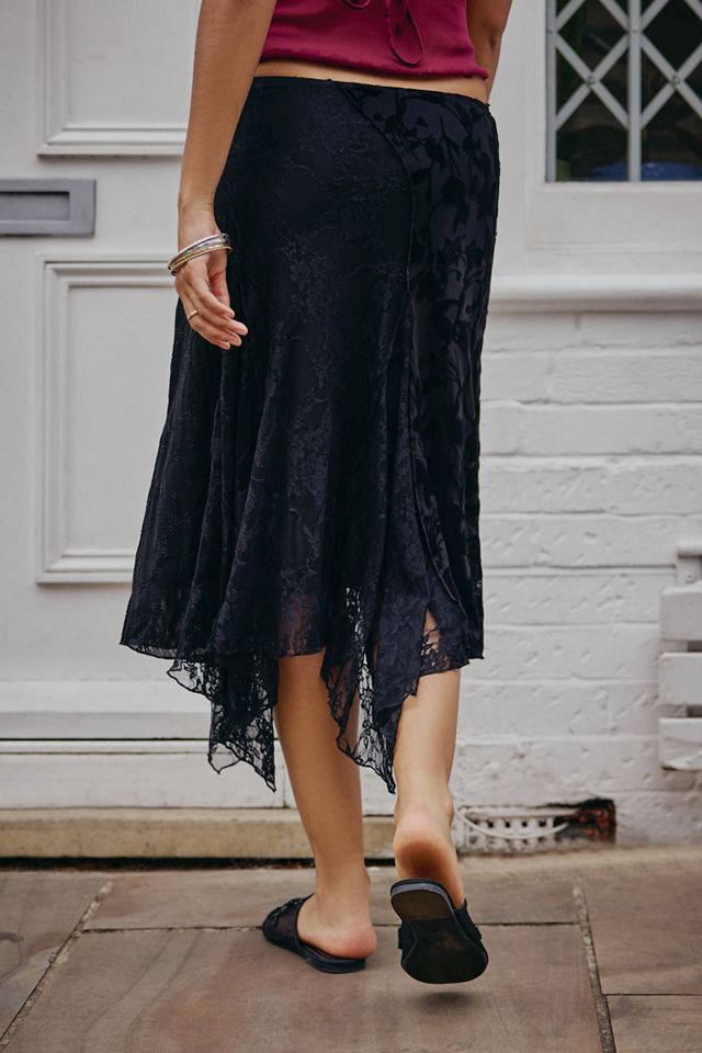 Falda midi cortada Marais Kiss The Sky #2