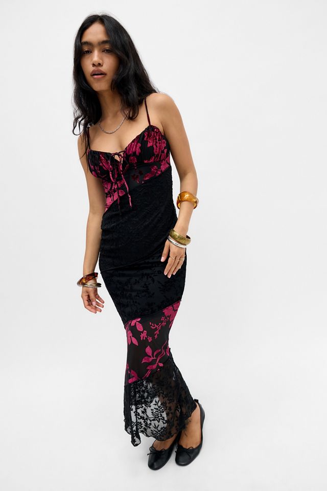 Robe nuisette fendue Alessandra Kiss The Sky #2