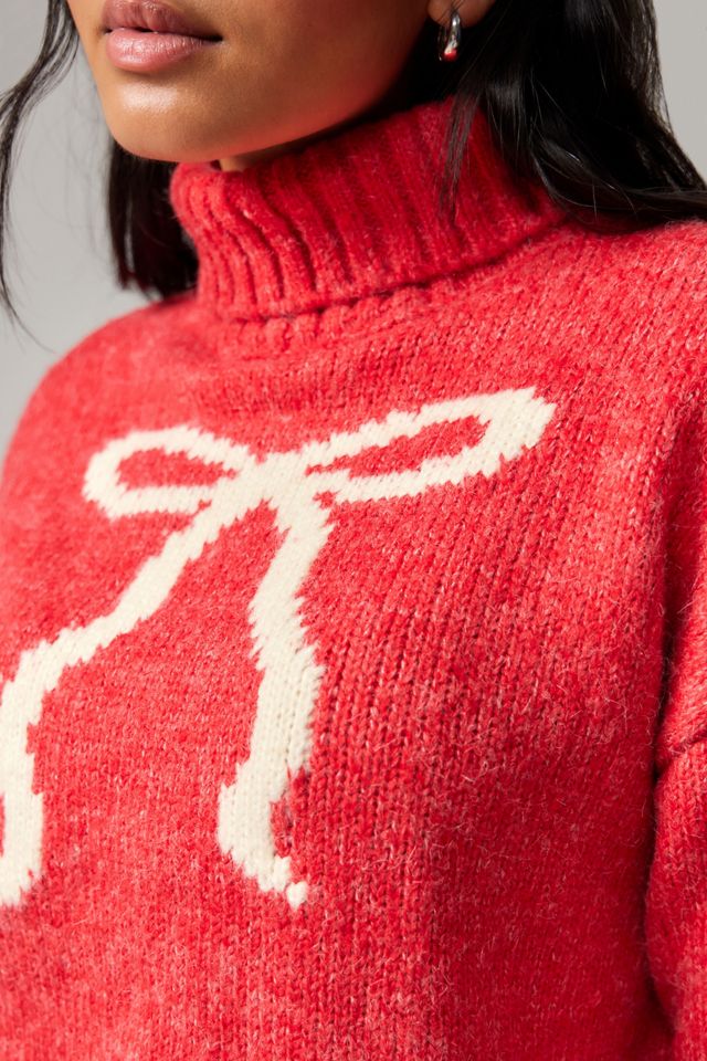 Kiss The Sky UO Exclusive Devon Bow Knit Jumper #1