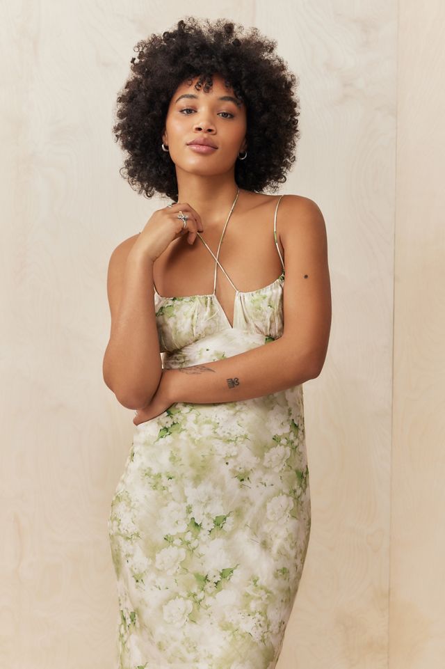 Vestido Midi Kiss The Sky Mercer Blur #1