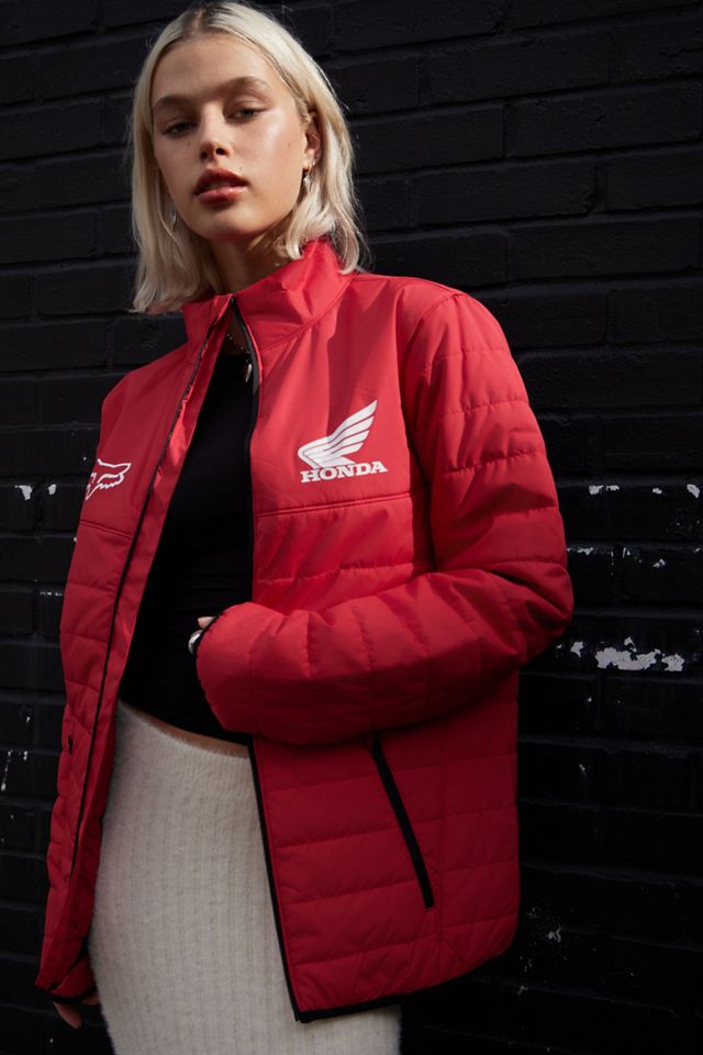 Veste de motocross rembourrée rouge Fox x Honda Urban Outfitters FR