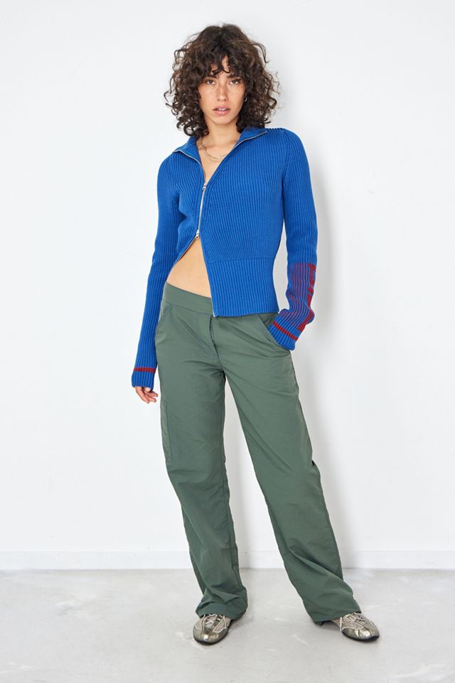 Peachy Den Home The Kirby Ribbed Zip-Up Track Top #2