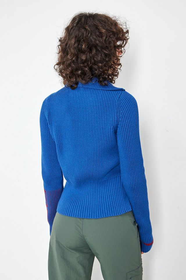 Peachy Den Home The Kirby Ribbed Zip-Up Track Top #3