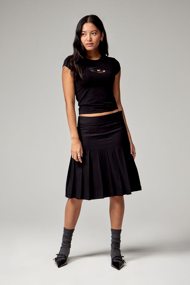 T-shirt Diesel Black T-Angie Oval D #1