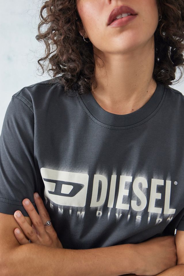 Camiseta Gris Diesel T-Diegor-L6 Manga Corta #1