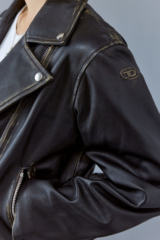 Veste en cuir Diesel L-Dme #1