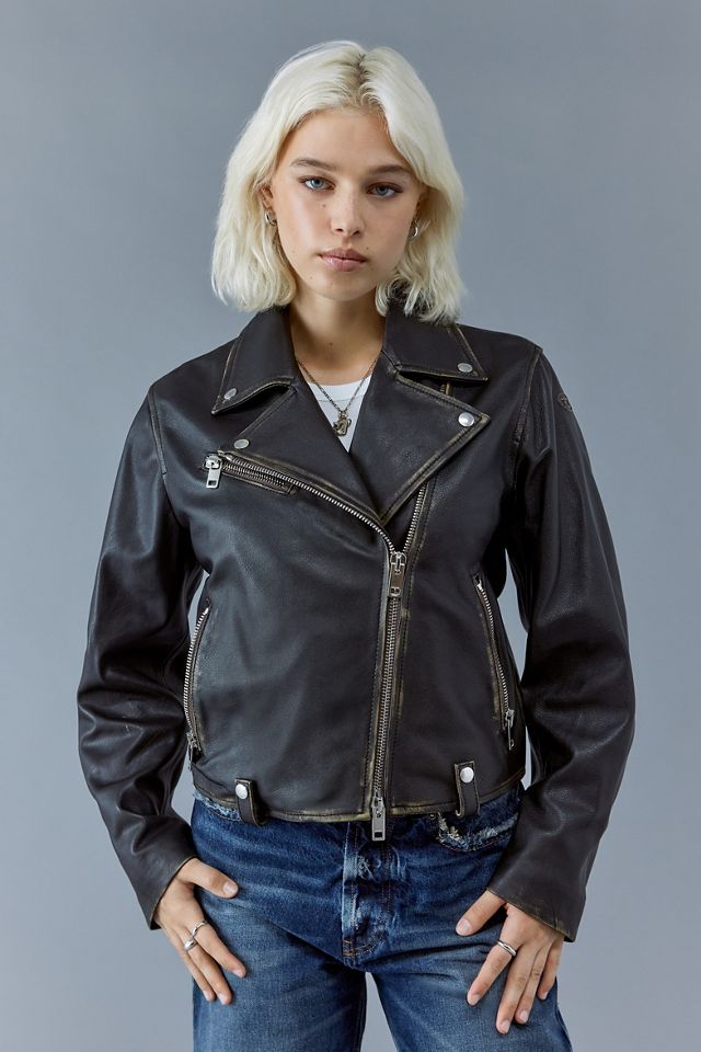 Veste en cuir Diesel L-Dme #2