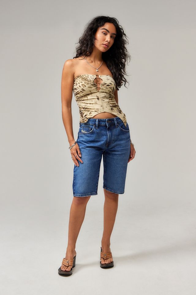 Diesel - Short ajusté en denim #2