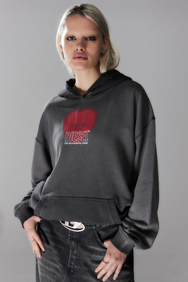 Diesel S-HOODZIP Top Camisa De Hombre Con Capucha