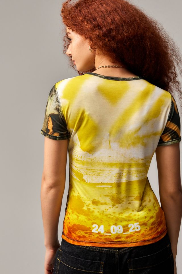 T-shirt Diesel T-Uncutie-Long-P8 #3