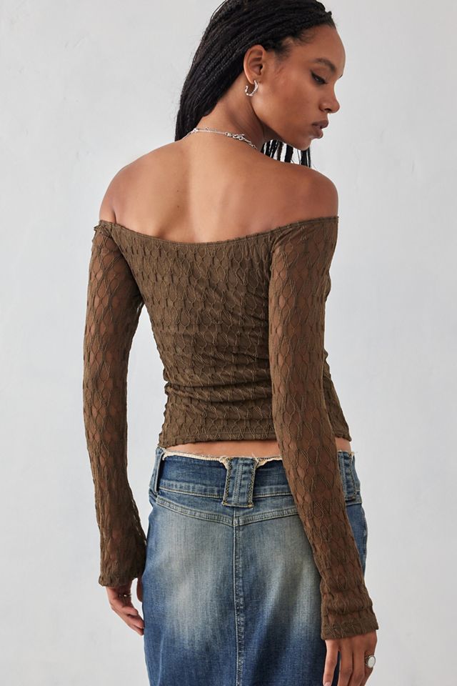 Motel Neira Off-The-Shoulder Top #3
