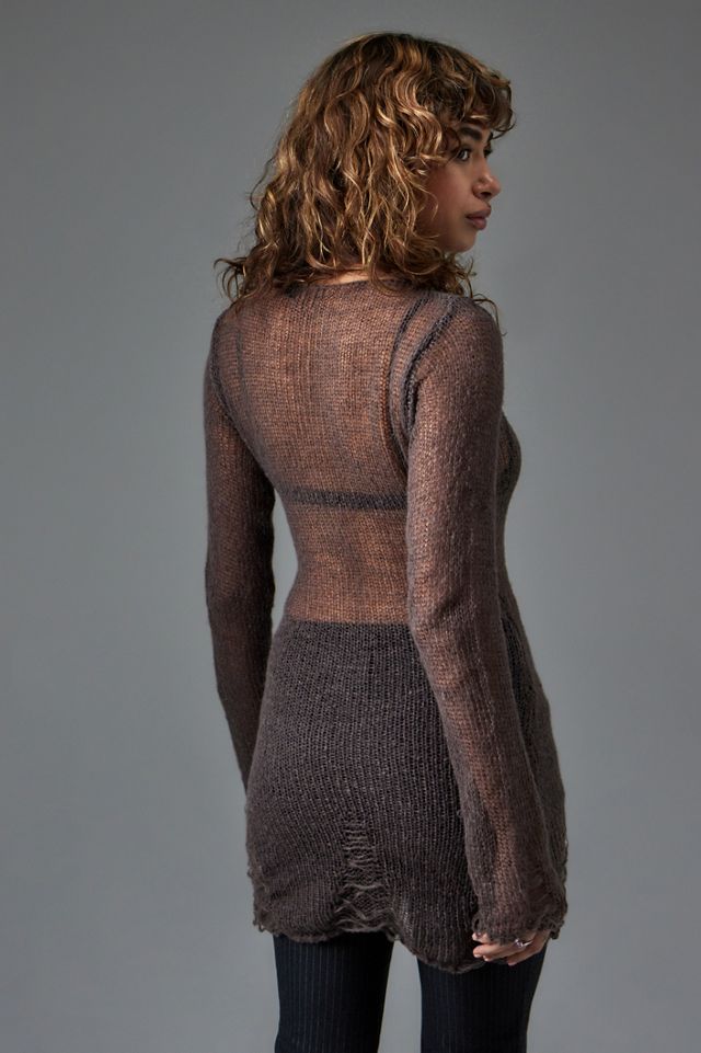 Motel Harper Laddered Knit Mini Dress #2