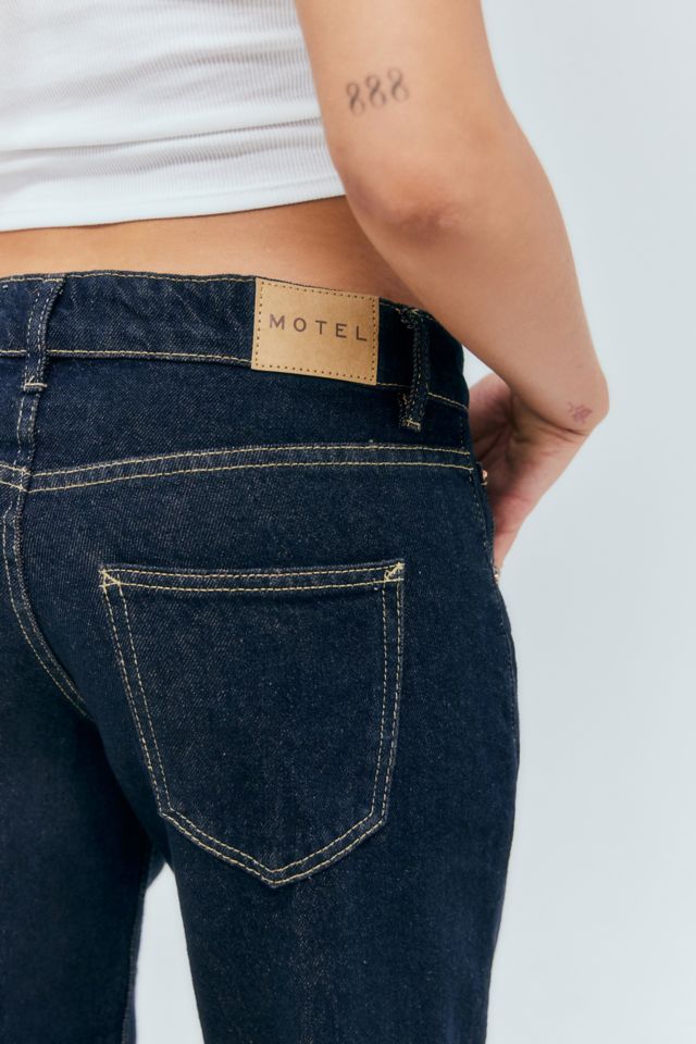 Parallel denim hot sale jeans