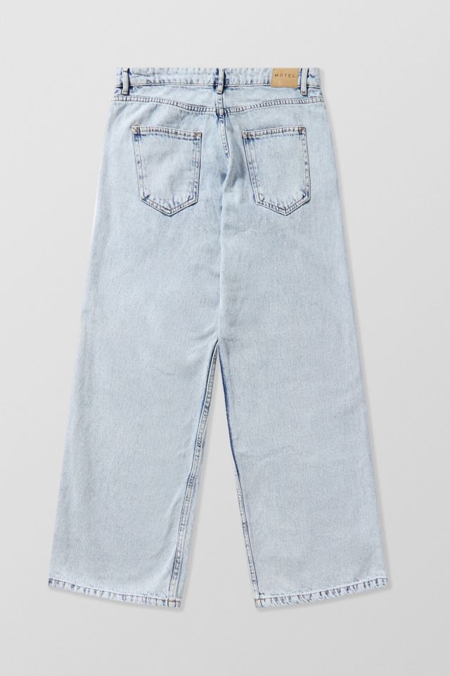Motel Low Rise Parallel Wide Leg Jeans #5