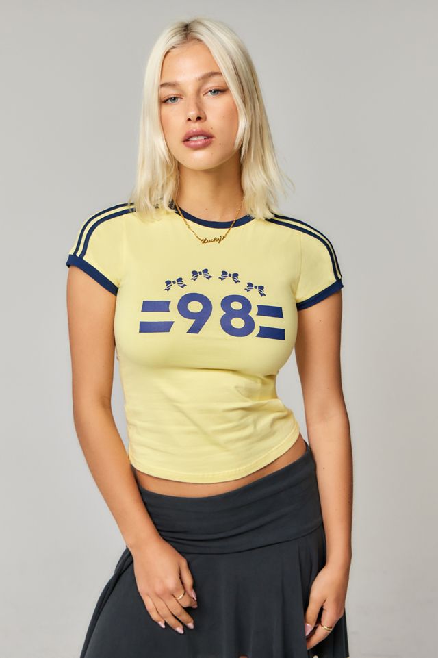 T-shirt Motel Yellow Salda #1