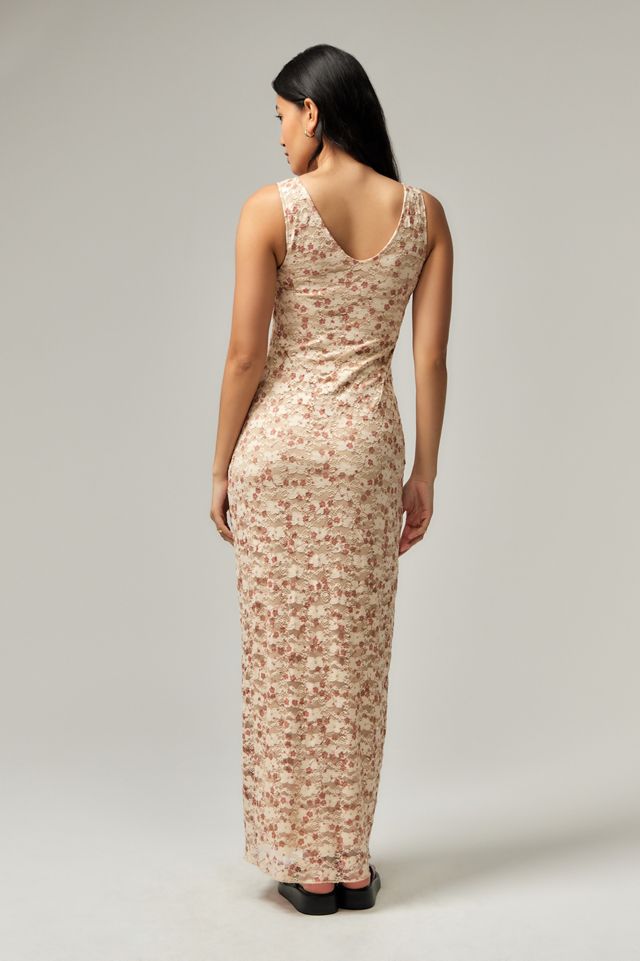 Motel Valtheni Petal Lace Maxi Dress #3