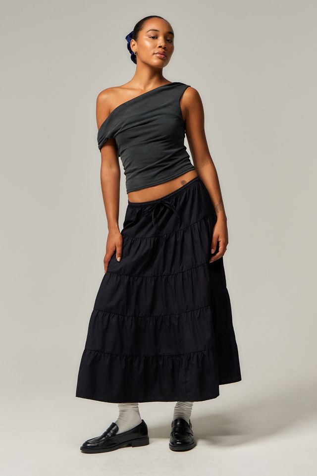 Motel Izumi Tiered Maxi Skirt #1