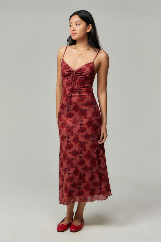 Motel UO Exclusive Coya Floral Maxi Dress | Urban Outfitters UK