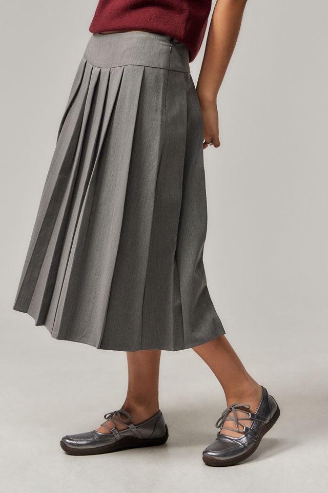 Motel Trisman Charcoal Midi Skirt #1