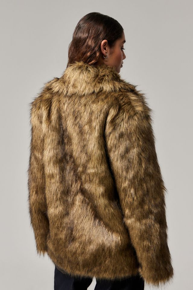 Motel Lupita Faux Fur Jacket #3