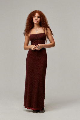 darsih maxi dress Motel Paisley Lace Bodycon Maxi Dress