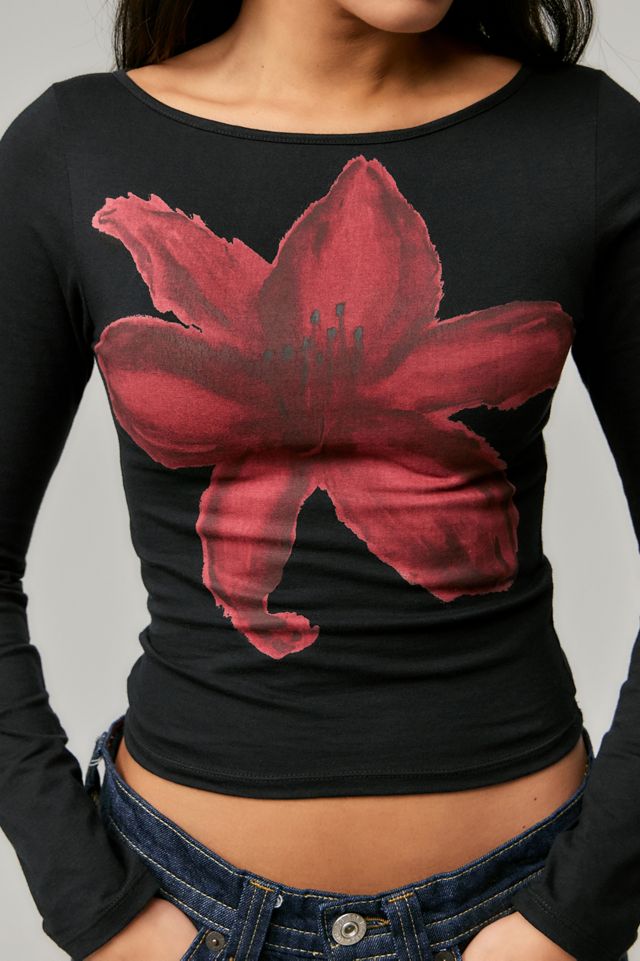 Motel UO Exclusive Ambon Floral Top #2