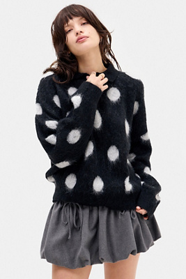 Pull à pois Tamika en taille: TTP - Motel - Modalova