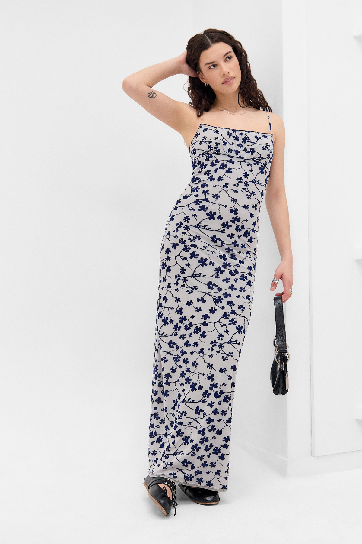 Motel Darsih Floral Maxi Dress