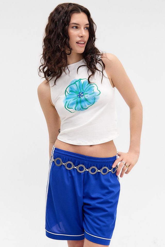 Motel White Leen Flower Tank Top #2
